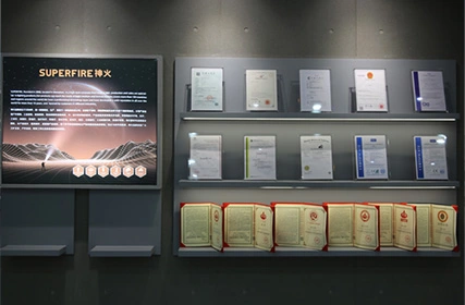 Giới thiệu về phòng triển lãm Sản phẩm thương hiệu superfire