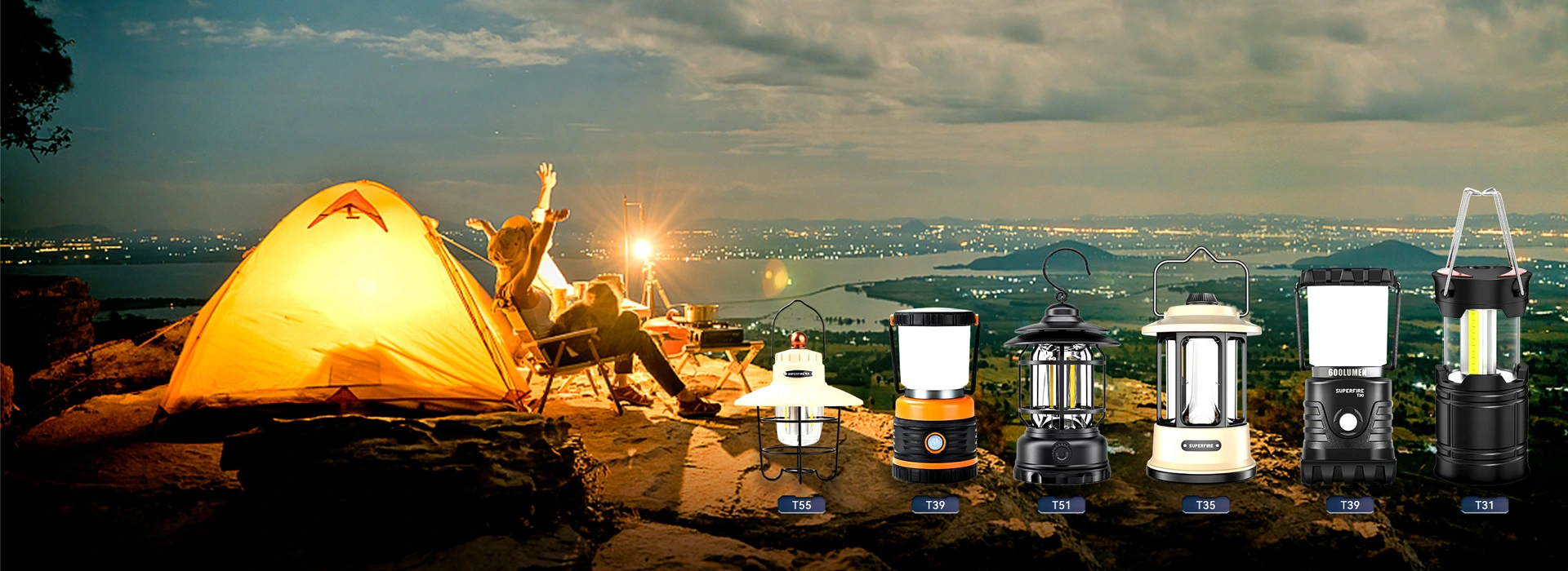 Đèn Cắm Trại có thể sạc lại