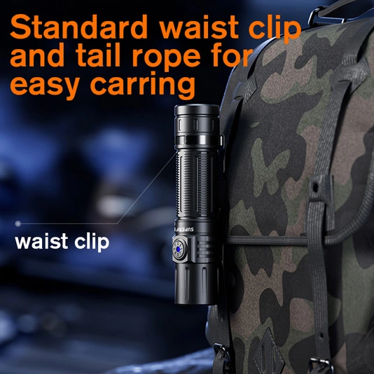 Đèn pin Led chiến thuật siêu sáng superfire A20 1700 lumens