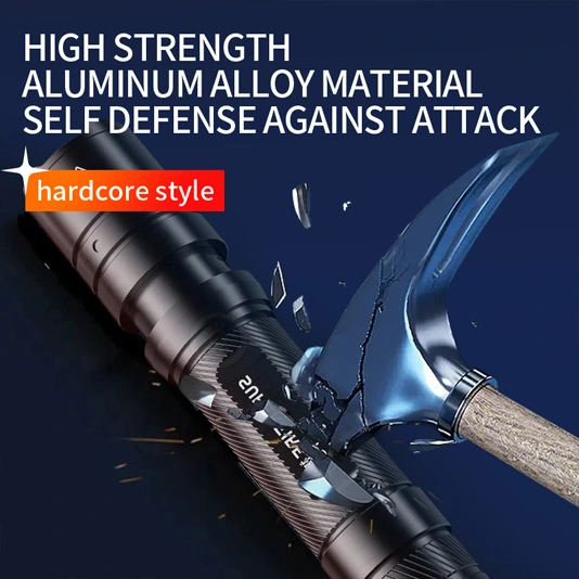 Superfire Đèn pin thu phóng dạng ống lồng F3-T 600 lumens chiến thuật