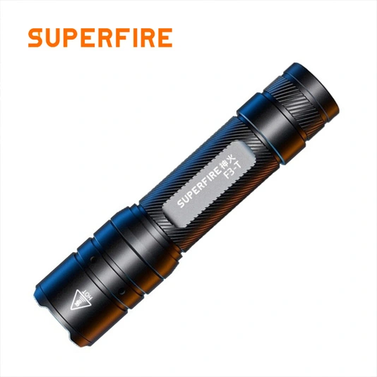 Superfire Đèn pin thu phóng dạng ống lồng F3-T 600 lumens chiến thuật