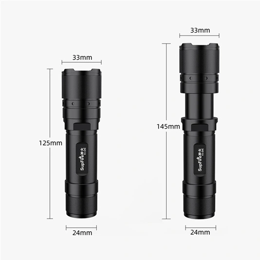 Đèn pin chiến thuật bỏ túi superfire F3-XPE 260 Lumens