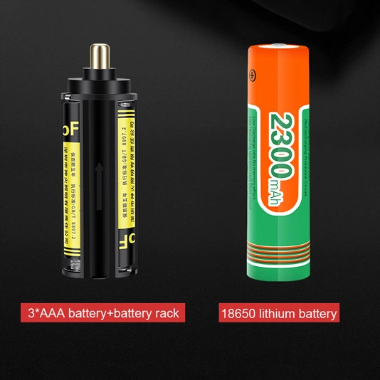 Superfire đèn pin chiến thuật mini sạc được S5-A 300 lumens