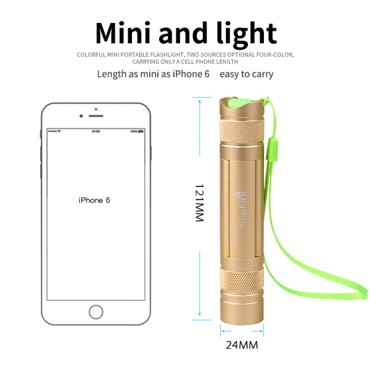 Đèn pin Led Mini superfire S5-R5 450 lumens