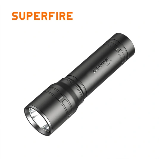 Đèn pin chiến thuật mini superfire S33-A 125 lumens sạc USB