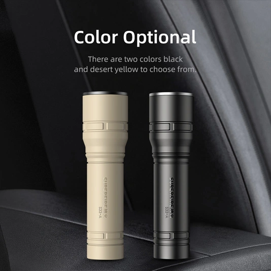Đèn pin chiến thuật mini superfire S33-A 125 lumens sạc USB