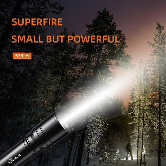 Đèn pin chiến thuật nhỏ superfire S33-H 310 lumens