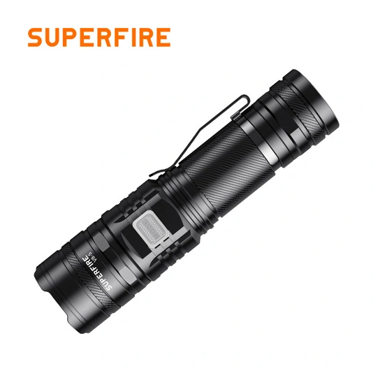 Đèn pin chiến thuật superfire V8-S 2000 lumens có thể sạc lại