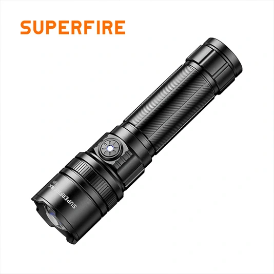 Đèn pin superfire Y25 600 lumens có thể thu phóng