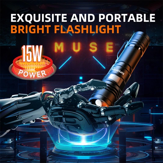 Đèn pin bỏ túi cỡ nhỏ superfire A2-P50 500 lumens