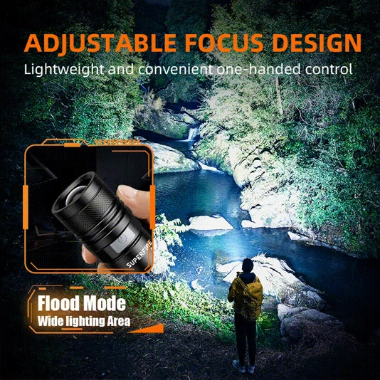 Đèn pin bỏ túi cỡ nhỏ superfire A2-P50 500 lumens