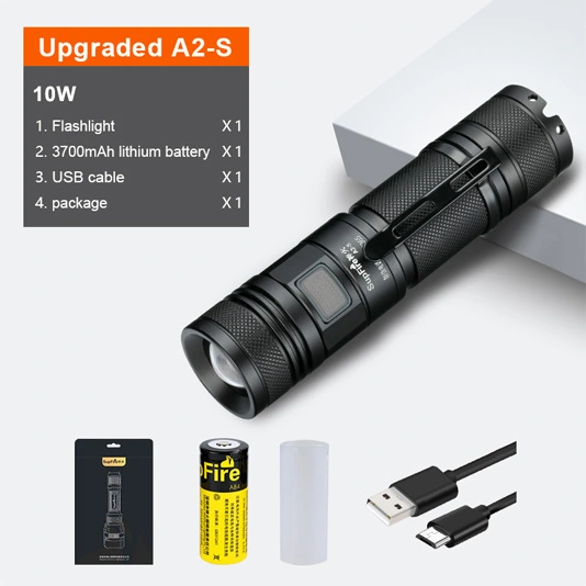 Đèn pin công suất superfire A2-S 800 lumens