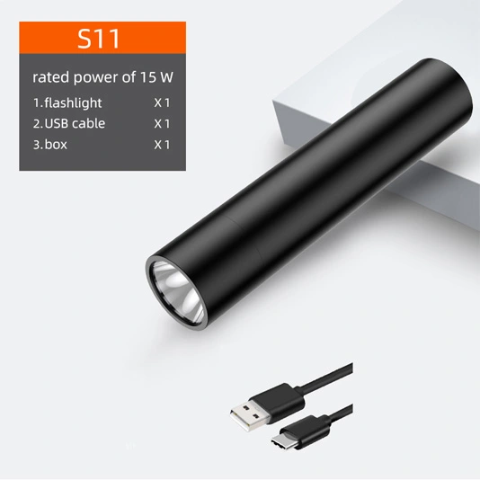 Đèn pin sạc USB mini superfire S11-P50 900 lumens