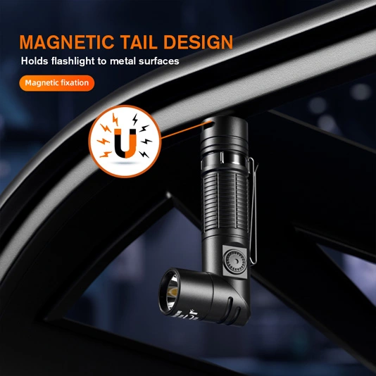 Đèn pin sạc từ tính superfire G19-S