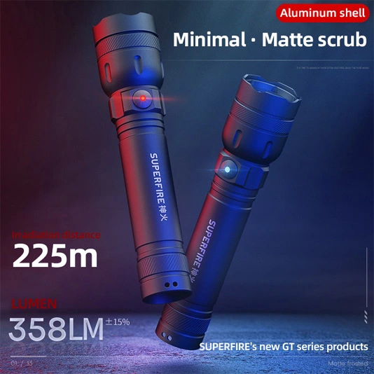 Superfire Đèn pin Led nhỏ siêu sáng gts6