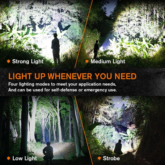 Đèn pin sạc siêu sáng superfire L27