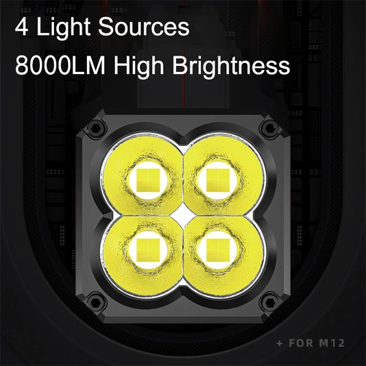 Đèn pin siêu sáng M12 High lumen