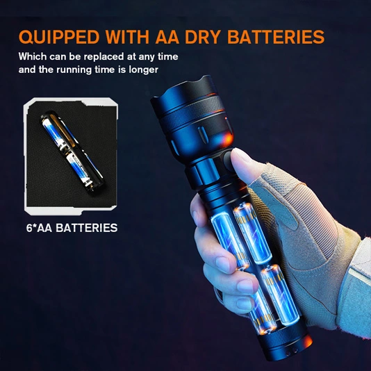 Đèn pin sạc siêu sáng superfire L27