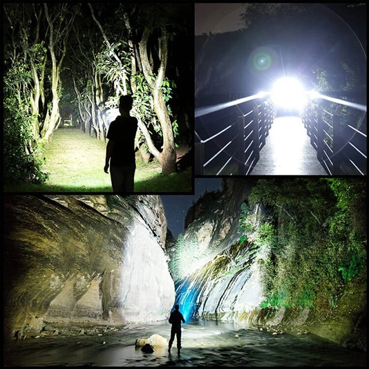 Đèn pin superfire M20 6000 lumen