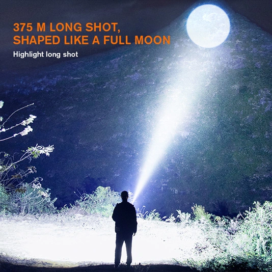 Đèn pin tầm xa superfire M19 có thể phóng to