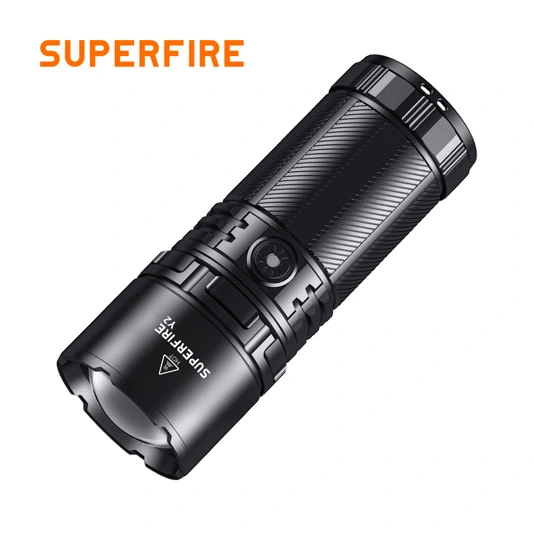 Superfire Đèn pin đường dài công suất cao Y2 1355 lumens có thể sạc lại