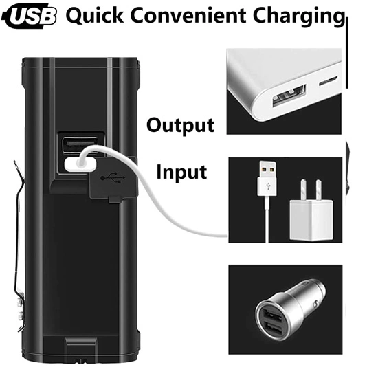 Đèn pin superfire M20 6000 lumen