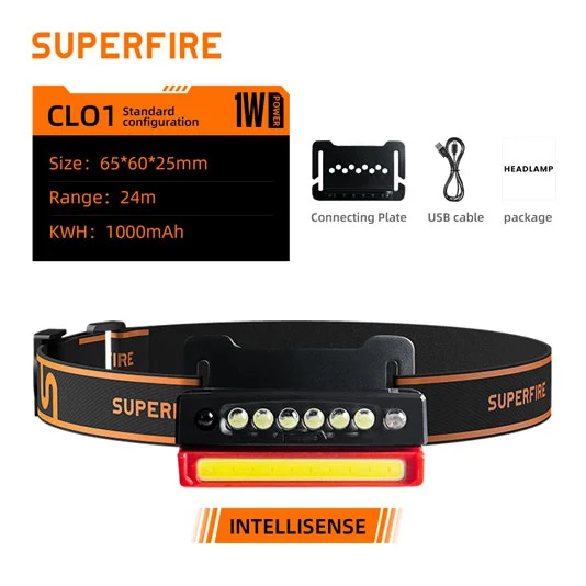 Đèn Nắp cảm biến superfire CL01