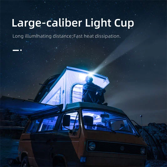 Đèn pha LED superfire HL55 chạy bộ