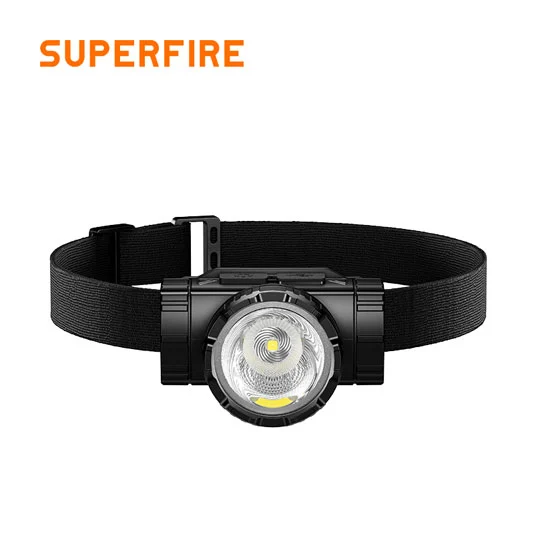 Superfire Đèn pha tầm xa sạc USB hl96