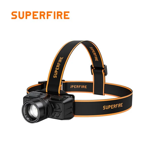 Đèn pha chạy bộ superfire HL50 có thể phóng to