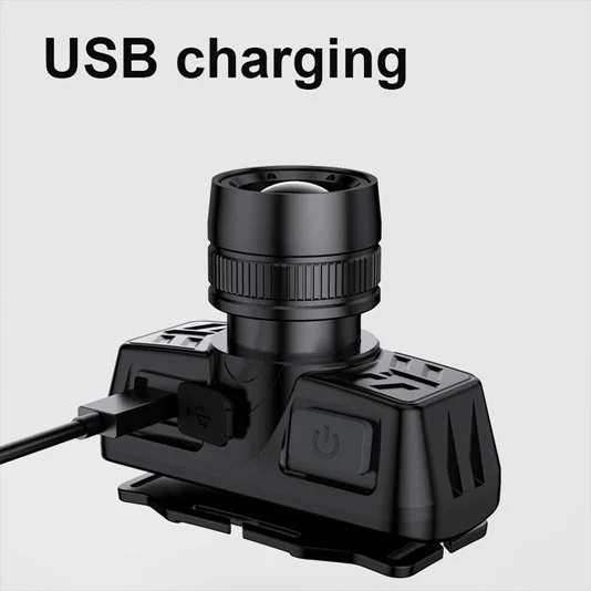 Đèn pha chạy bộ superfire HL50 có thể phóng to