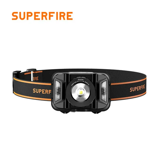 Đèn pha cảm biến superfire Hl18