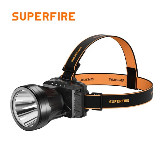 Đèn pha sạc được cảm biến chuyển động superfire hl82
