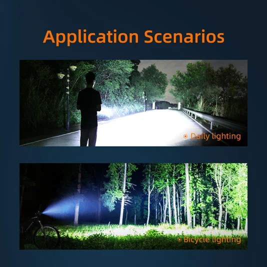 Đèn pha xe đạp superfire BL11 400lm