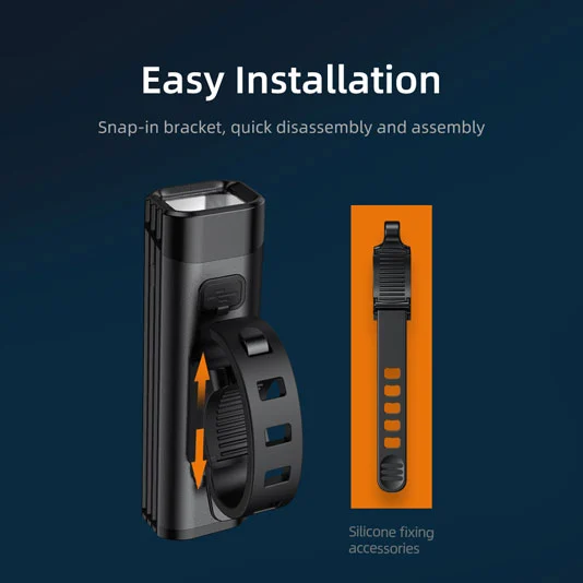 Đèn pha xe đạp superfire BL11 400lm