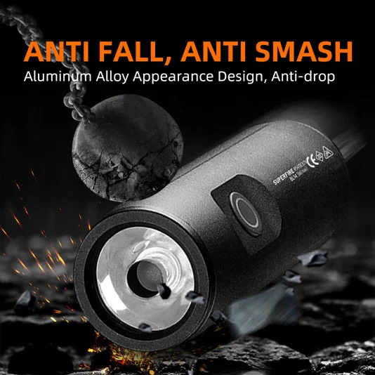 Đèn pha xe đạp superfire BL14 sạc được