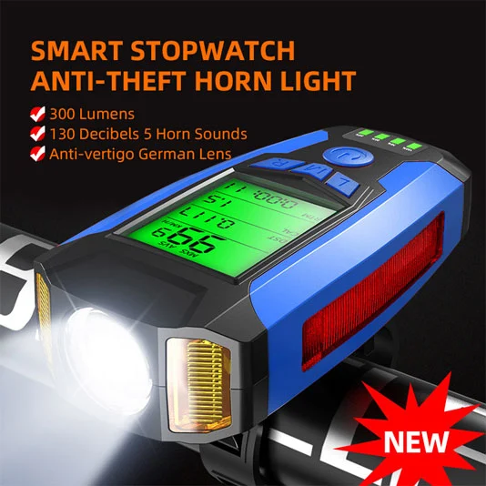 Đèn Xe Đạp superfire BM01 kèm còi