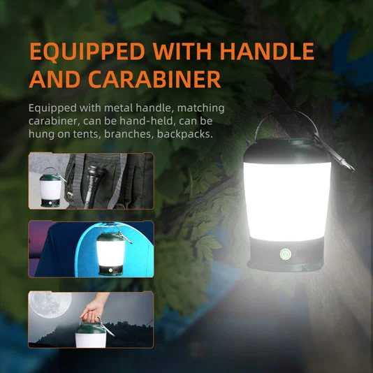 Đèn LED Cắm trại superfire T31 18650 USB