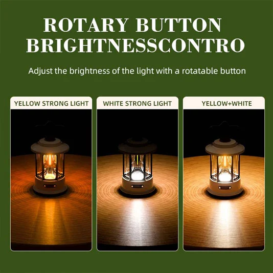 Superfire Đèn LED khẩn cấp có thể sạc lại T35 để mất điện