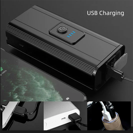 Đèn Xe Đạp công suất cao superfire GT-R3