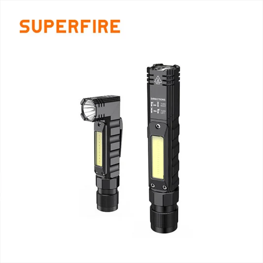 Đèn làm việc COB sạc được đa năng superfire G19 có đế từ tính