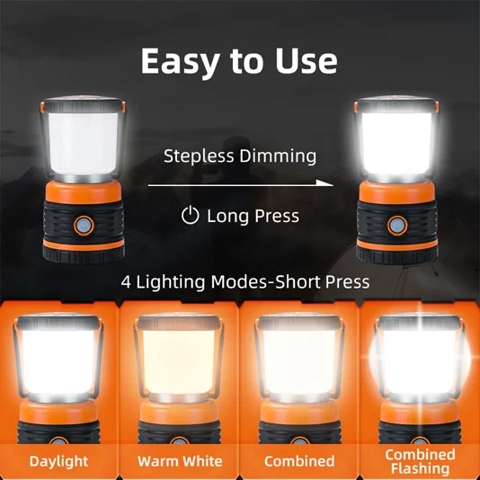 Đèn Cắm Trại thời gian dài superfire T39