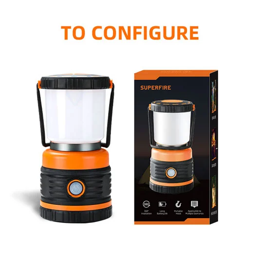 Đèn Cắm Trại thời gian dài superfire T39