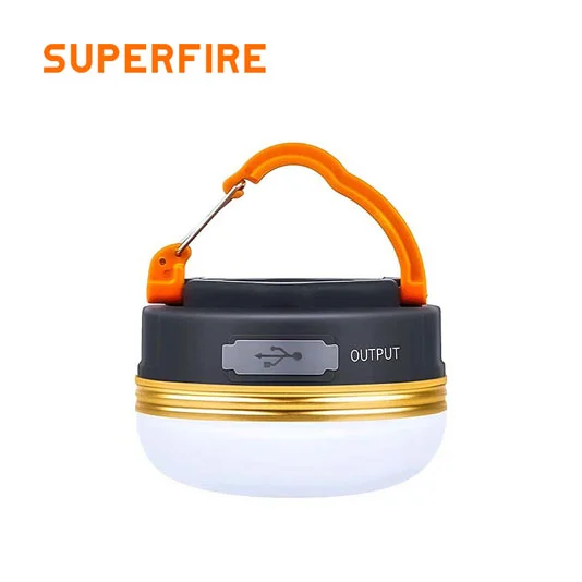 Đèn cắm trại sạc dự phòng superfire T60/T60-A