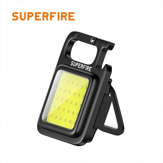 Đèn làm việc móc khóa superfire mx16 COB