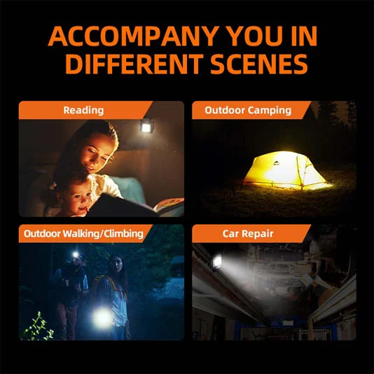 Đèn làm việc móc khóa superfire mx16 COB