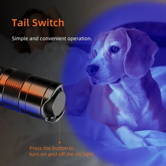 Đèn pin UV 365nm sạc được superfire Z01