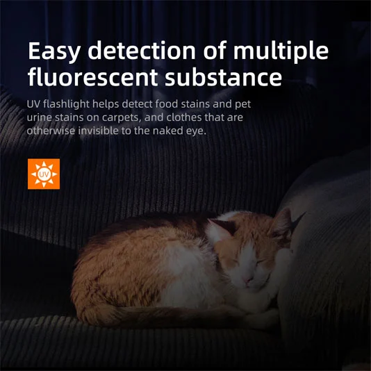 Đèn pin uv superfire uv06 395nm đèn đen