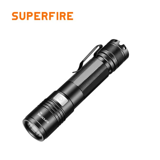 Superfire Đèn Pin Tia UV nhỏ cầm tay màu đen chống nước A5 395nm