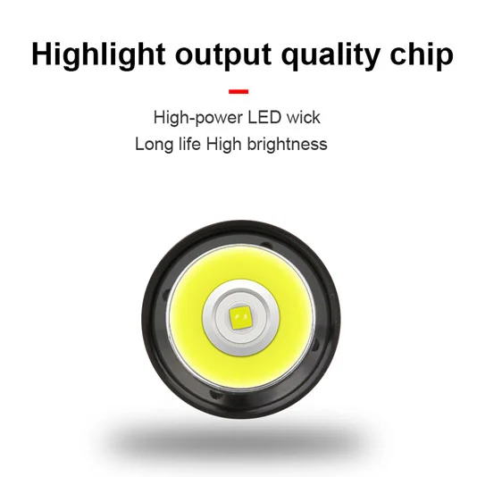 Superfire Đèn pin Led an toàn nội tại nhỏ EP01 có thể sạc lại và chống cháy nổ